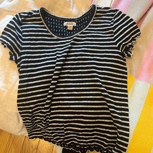 Madewell pajama shirt
